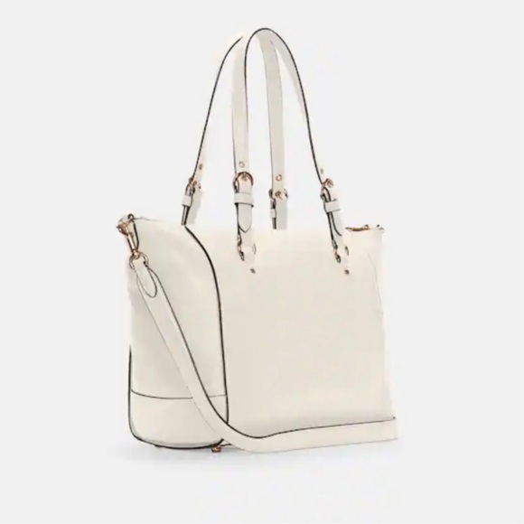 Coach Kleo Carryall
Handbag Laptop Gold/Chalk Leather - Picture 2 of 14